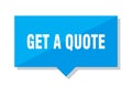 Get a quote price tag