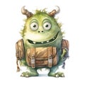 Monster Backpack Monstrously Cool Back to School Adventures