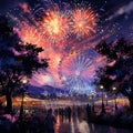 Illuminated Dreams: Wondrous Fireworks Igniting the Imagination