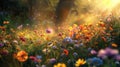 Get ready to be mesmerized by the array of colorful wildflowers exploding into life creating a scene straight out of a