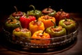 Spanish Delicacy: Pimientos Rellenos, a Burst of Flavors with Stuffed Peppers