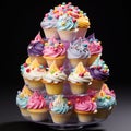 Cupcake Cascade: An Avalanche of Deliciousness