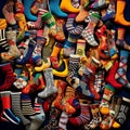 Symphony of Socks: Mixing and Matching Creative Patterns