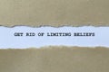 get rid of limiting beliefs on white paper