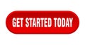 get started today button Royalty Free Stock Photo