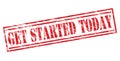 Get started today red stamp