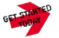 Get started today stamp