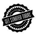 Get started today stamp