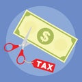 Get a tax cut from goverment Royalty Free Stock Photo