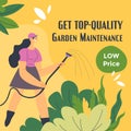 Get top quality garden maintenance, low price
