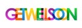 GET WELL SOON colorful overlapping letters vector banner