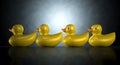 Get Your Ducks In A Row Royalty Free Stock Photo