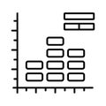 Get your hands on this creatively designed icon of histogram chart, data analytics