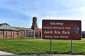 Getaway new york city jacob riis park breezy point Royalty Free Stock Photo