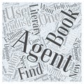 Getting a Book Published How to Find a Literary Agent word cloud concept word cloud concept background