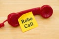 Getting a call from a Robocall