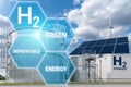 Getting green hydrogen from renewable energy sources