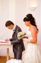 Getting married Royalty Free Stock Photo