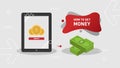 Getting Money From Digital Tablet