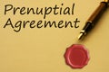 Getting a prenuptial agreement