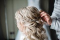 getting ready groom bride wedding Royalty Free Stock Photo