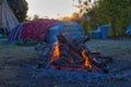 getting ready for temazcal ceremony, cholula mexico Royalty Free Stock Photo