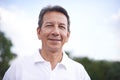 Getting some fresh air. a handsome mature man standing outdoors. Royalty Free Stock Photo