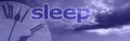 Getting to sleep between 2 and 5 am is essential concept banner Royalty Free Stock Photo