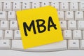 Getting your MBA online