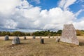 Gettlinge Grave Fields Royalty Free Stock Photo