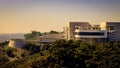 The Getty Center Los Angeles aerial view - Los Angeles Drone footage - LOS ANGELES, UNITED STATES - NOVEMBER 5, 2023