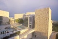 The Getty Center at sunset, Brentwood, California