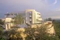 The Getty Center at sunset, Brentwood, California Royalty Free Stock Photo