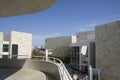 Getty Museum exterior design and garden