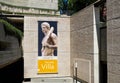 The Getty Villa Entrance Royalty Free Stock Photo