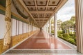 Getty Villa in Pacific Palisades Royalty Free Stock Photo