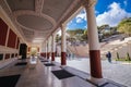 Getty Villa in Pacific Palisades Royalty Free Stock Photo