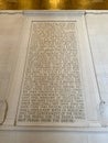 Gettysburg Address at the Lincoln Memorial