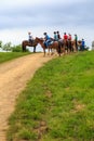 A Gettysburg Battlefield Tour on Horses