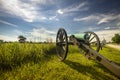 Gettysburg Civil War cannon in Pennsylvania USA Royalty Free Stock Photo