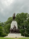 Gettysburg National Battlefield Virginia Troops Monument Royalty Free Stock Photo