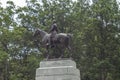 General Robert E. Lee statue on Gettysburg Battlefield, PA, USA