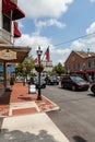 Chambersburg Street in Gettysburg