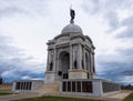 Gettysburg, Pennsylvania, USA March 15, 2024 The Pennsylvania Monument on Hancock Avenue in the Gettysburg National Military Park Royalty Free Stock Photo