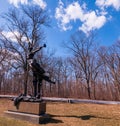 Gettysburg, Pennsylvania, USA March 14, 2021 The state of Louisiana Memorial