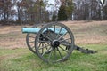 Gettysburg Wheat Field Gun Royalty Free Stock Photo