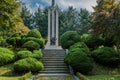 Yuk Baek Monument of Victories Royalty Free Stock Photo