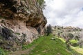 Gey Ben Hinnom Park - called in the Holy Books as the Blazing Inferno in Jerusalem city in Israel