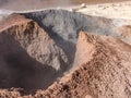 Geyser basin Sol de Manana, Bolivia Royalty Free Stock Photo