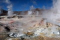 Geyser in bolivia Royalty Free Stock Photo